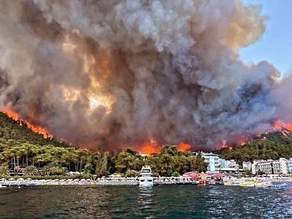 Marmaris'te orman yangını: 1 kişi hayatını kaybetti - Sözcü Gazetesi