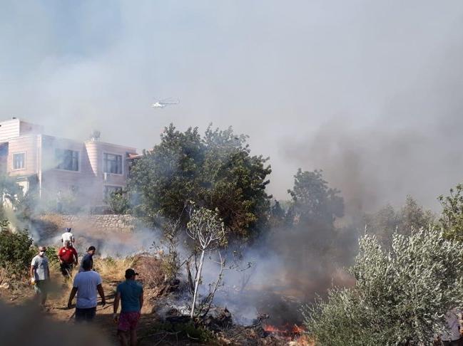 Mersin'de yangın: Bir köy boşaltıldı, 2 çoban kayıp