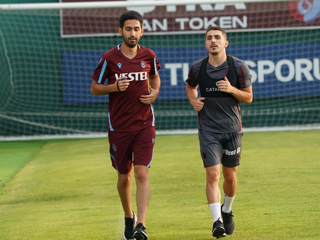 Trabzonspor'da Abdülkadir Ömür takımdan ayrı çalıştı