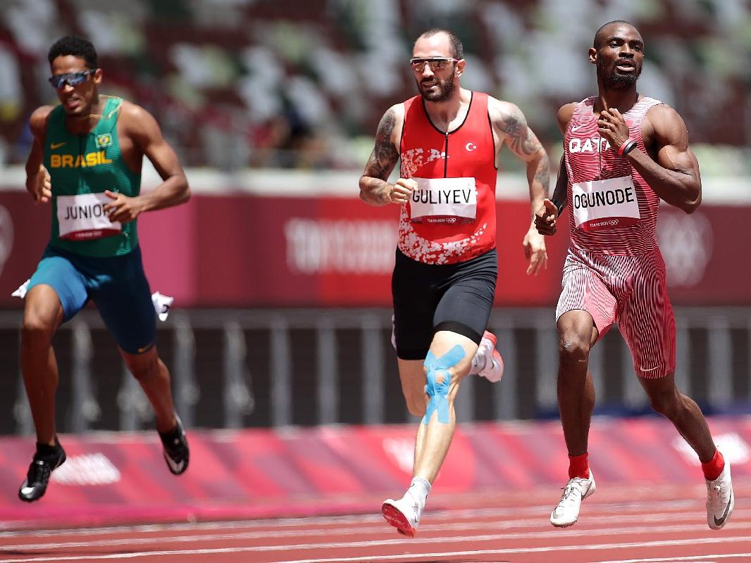 Ramil Guliyev madalyaya koşuyor | 2020 Tokyo Olimpiyatları