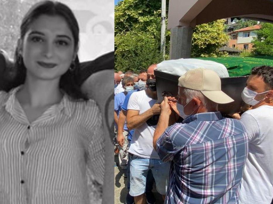 Cinayete kurban giden üniversiteli Elif son yolculuğuna uğurlandı