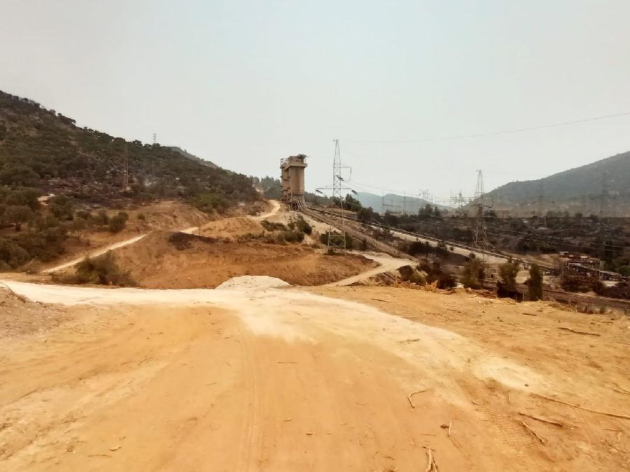 Kemerköy Termik Santrali'nden yangın açıklaması