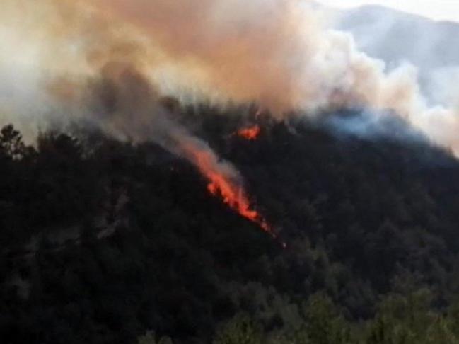 Karabük'teki yangın kısmen kontrol altına alındı