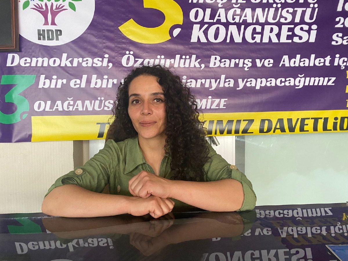 Muş'ta HDP İl Eş Başkanı Nergiz, gözaltına alındı