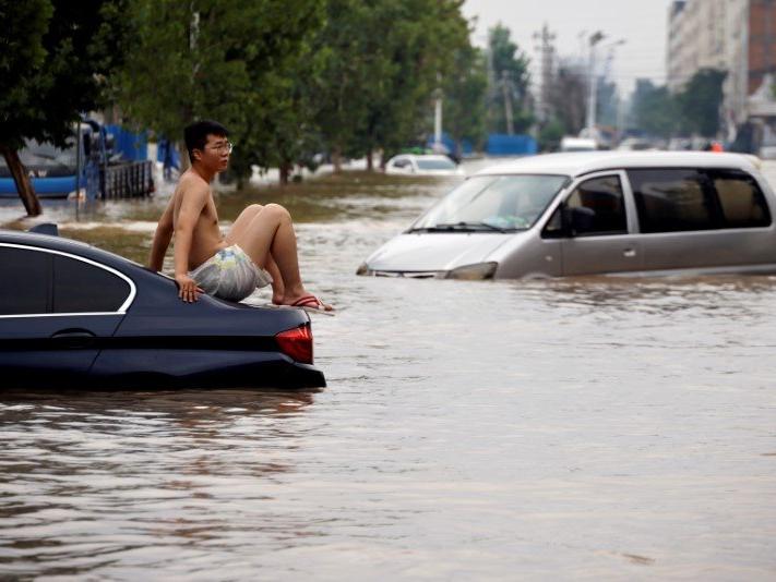 Çin'de sel felaketi: 21 ölü
