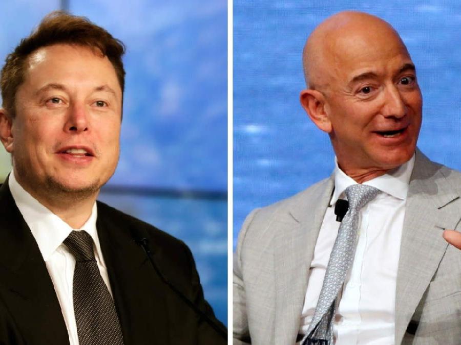 Elon Musk, Jeff Bezos ile alay etti