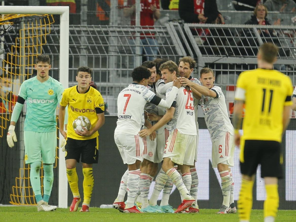 Borussia Dortmund'u deviren Bayern Münih, Almanya Süper Kupası'nın sahibi: 1-3