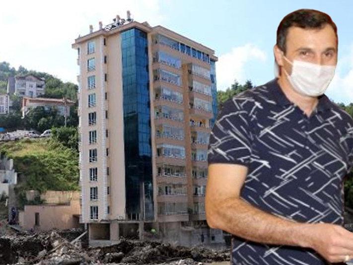 Kastamonu'da çöken binanın müteahhidi gözaltına alındı