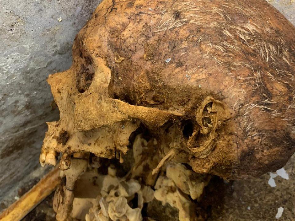 Pompeii'de şimdiye kadar en iyi korunmuş insan kalıntısı bulundu