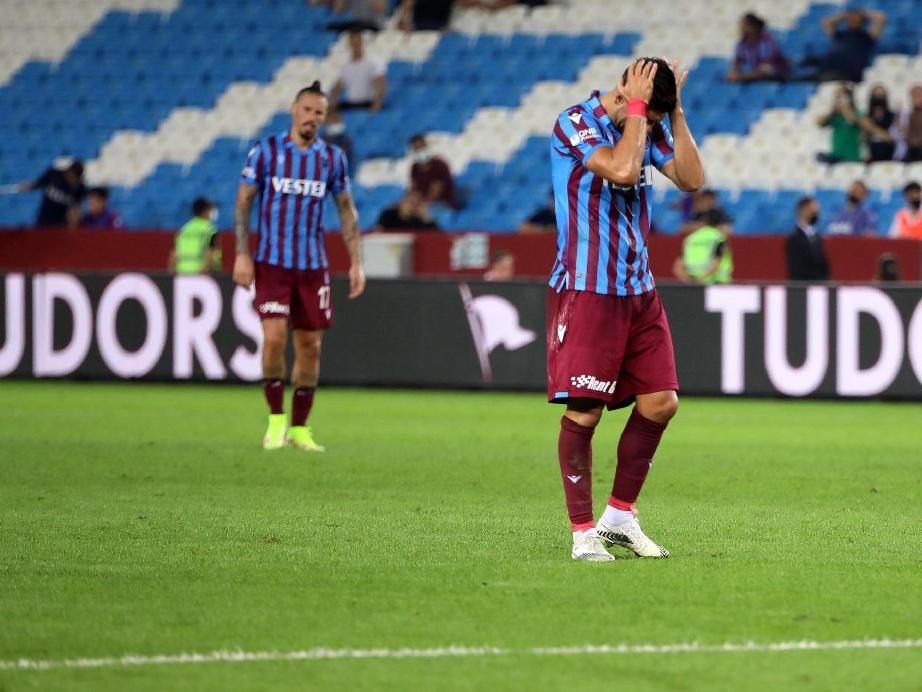 Trabzonspor'un umutları Roma'ya kaldı: 1-2