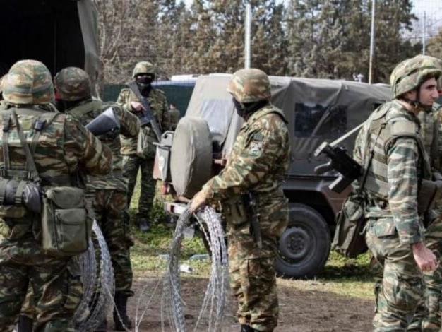 Yunanistan ordusu Batı Trakya sınırında Afgan göçmenler için teyakkuza geçti