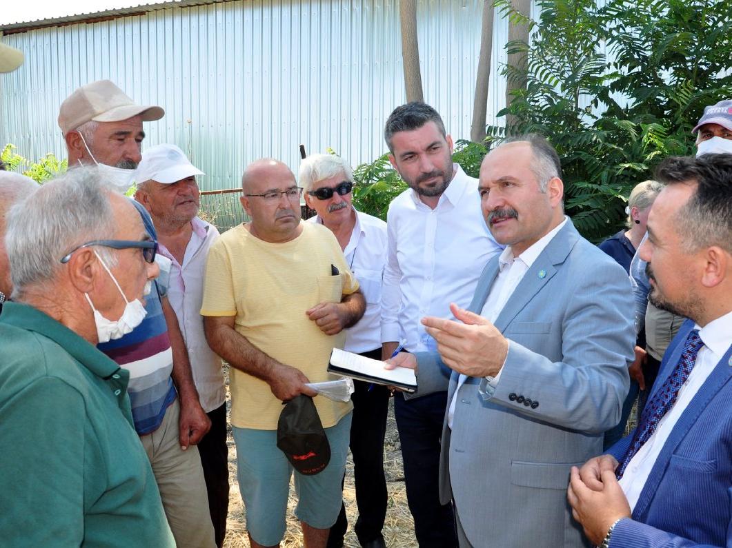 İYİ Partili Usta’dan 'üzümde rekolteye müdahale ediliyor' iddiası
