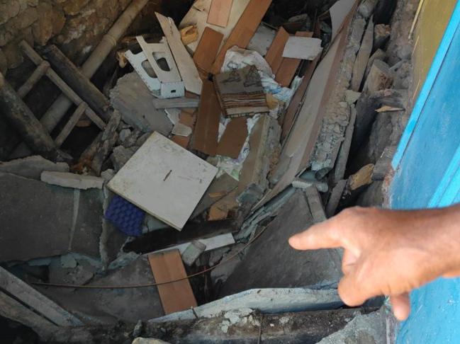 Konya'da evin tabanının çökme nedeni belli oldu
