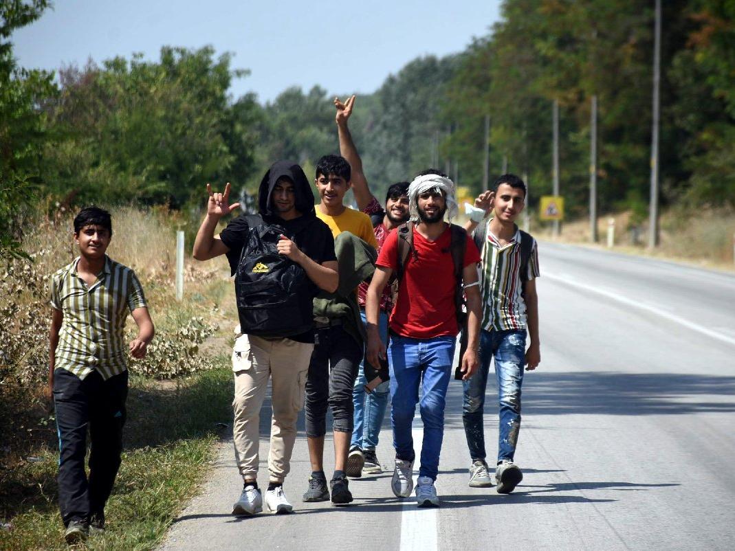 Afgan göçmenler, 'Yunanistan sınır kapılarını açtı' söylentisi üzerine Edirne'ye akın etti