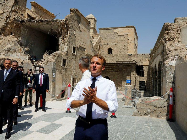 Macron: Kabil'de güvenli bölgeye hazırız