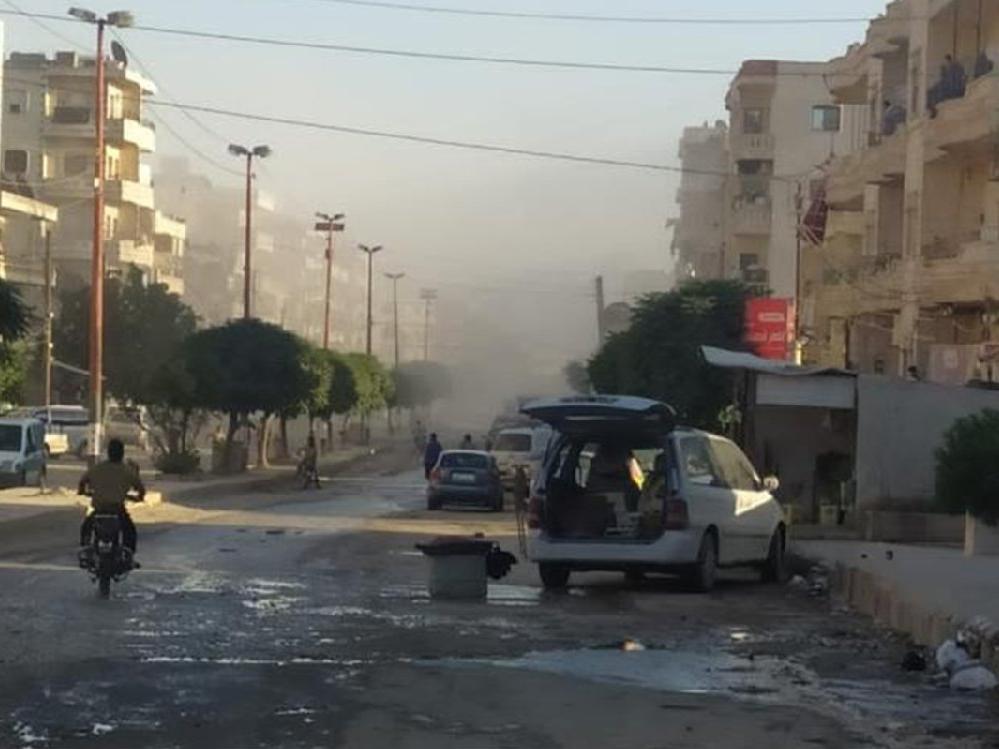 Terör örgütü PKK'dan Afrin'e saldırı: 6 yaralı