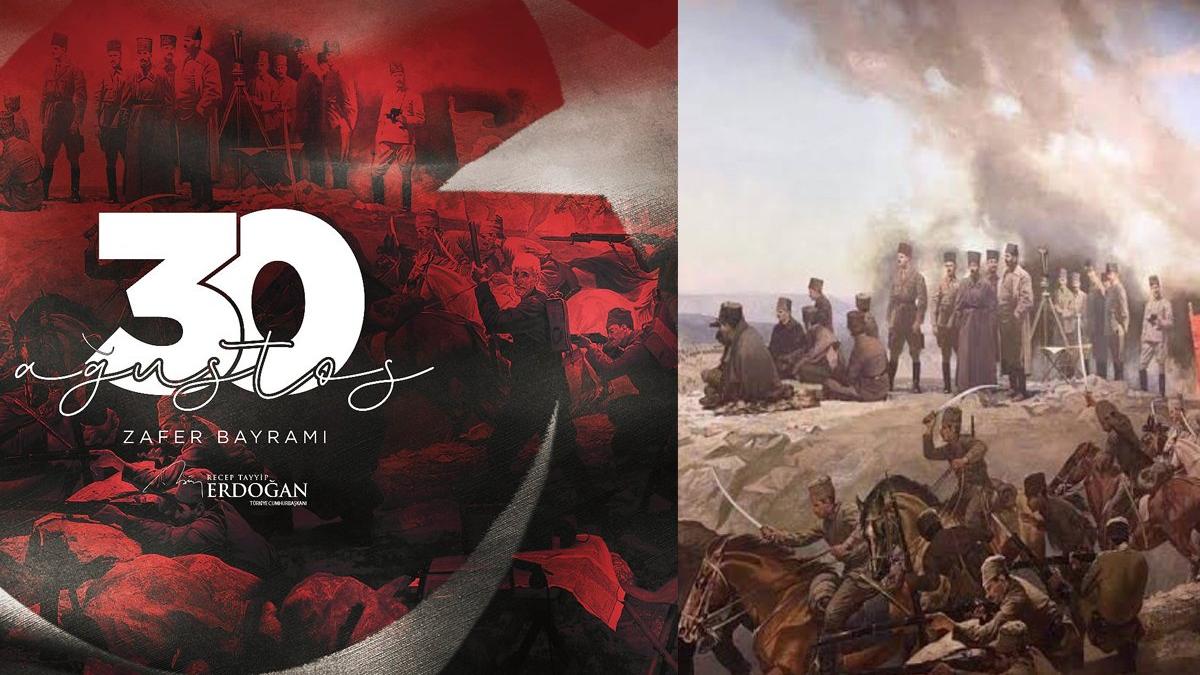 Erdoğan’ın 30 Ağustos paylaşımında Atatürk sansürü