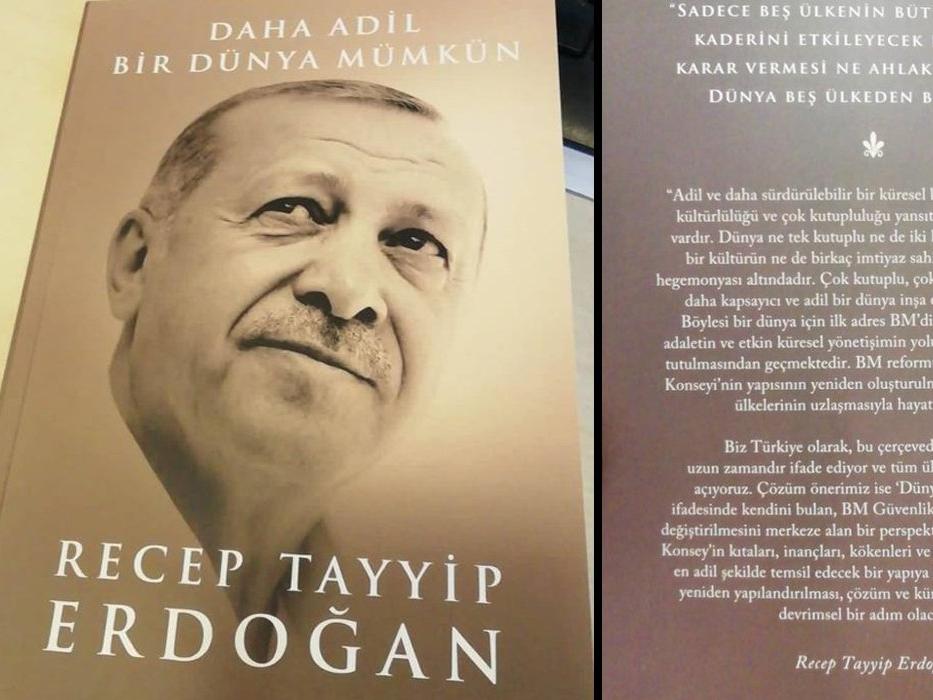 Cumhurbaşkanı Erdoğan kitap yazdı
