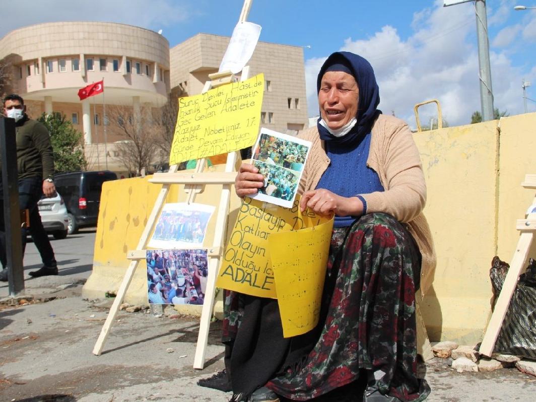 AKP'li vekilin şikayetiyle oğlu için adalet nöbeti tutan kadının 4 yıl hapsi isteniyor