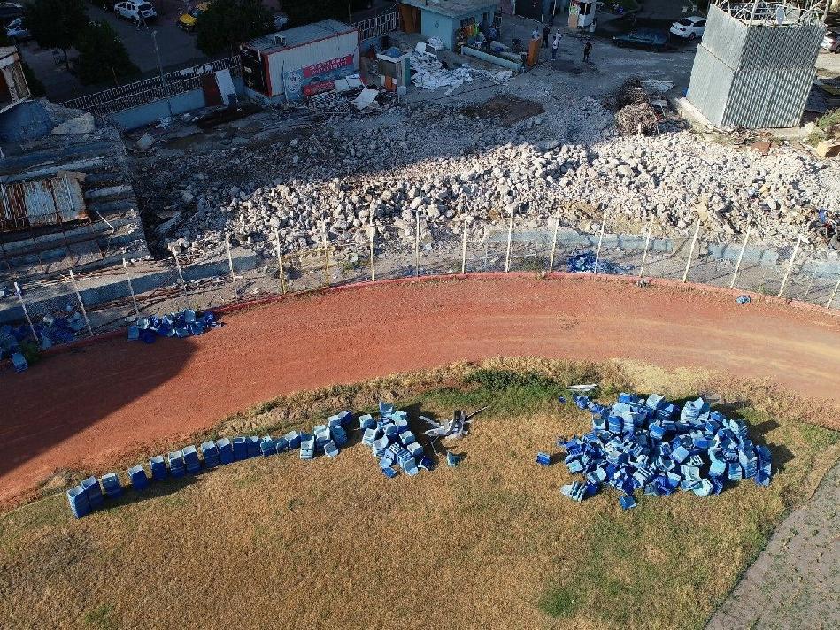 5 Ocak Fatih Terim Stadı’nda tribünlerin yıkım işlemi sona erdi