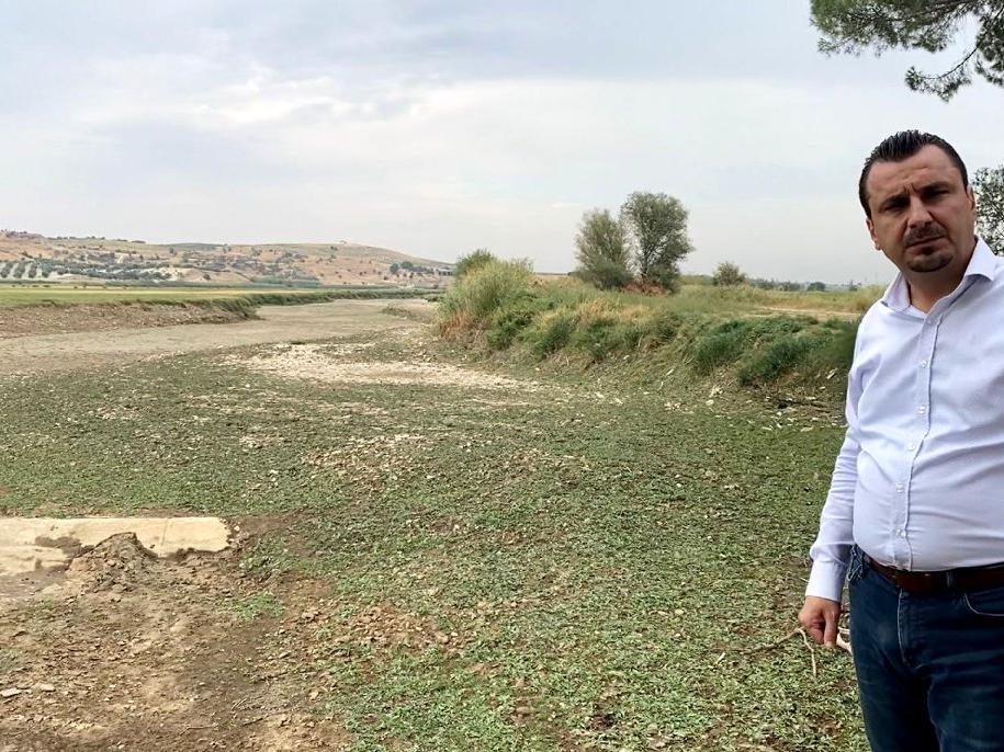 CHP'li Başevirgen Gediz Nehri'ndeki kuraklığa dikkat çekti: Önlem alınmazsa bir damla su bulamayacağız