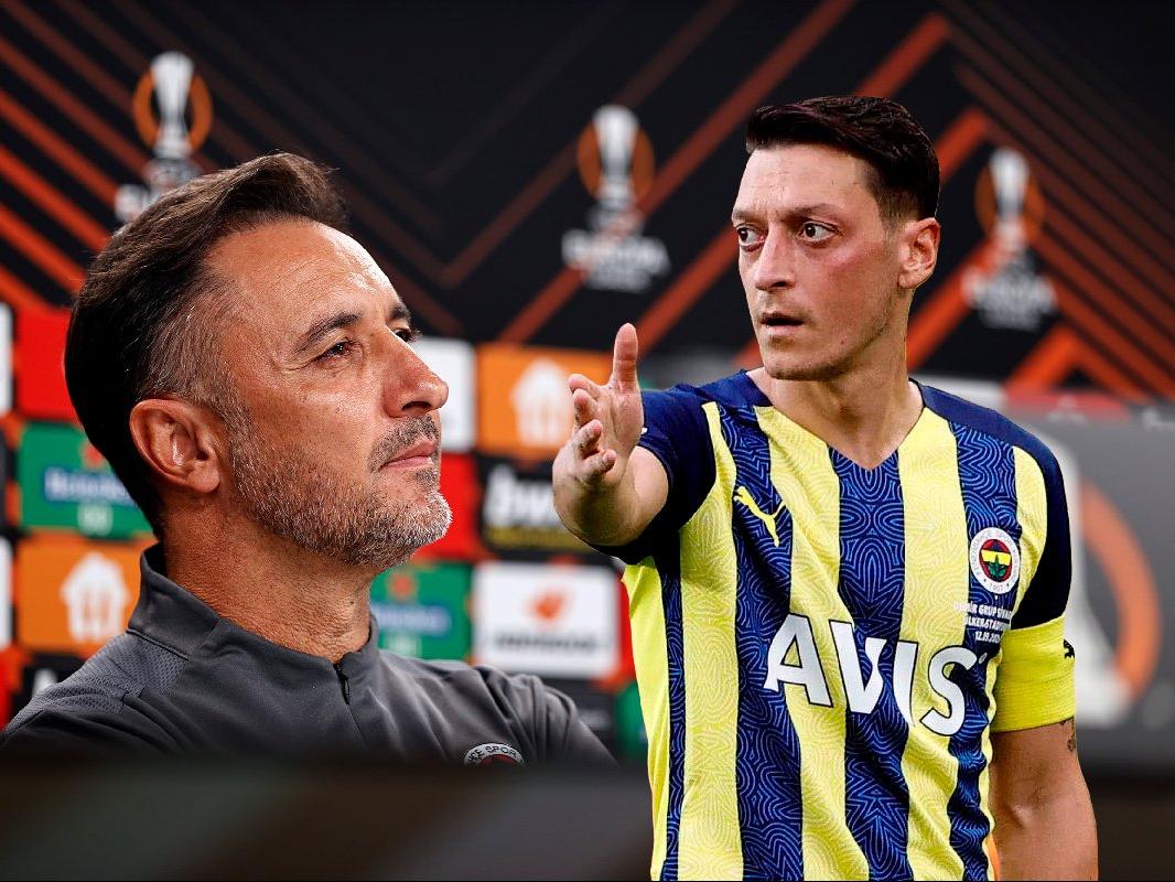 Vitor Pereira: "Bu soruyu bana değil, Mesut'a sormalısınız"