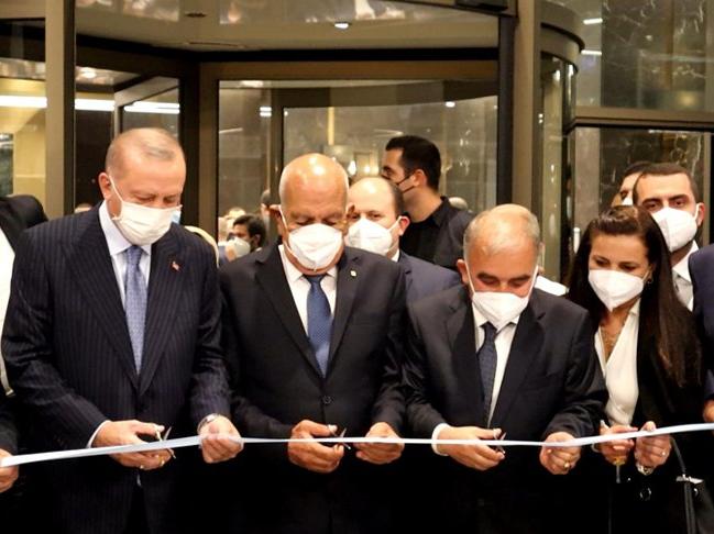 Cumhurbaşkanı Erdoğan, Mersin'de otel açtı