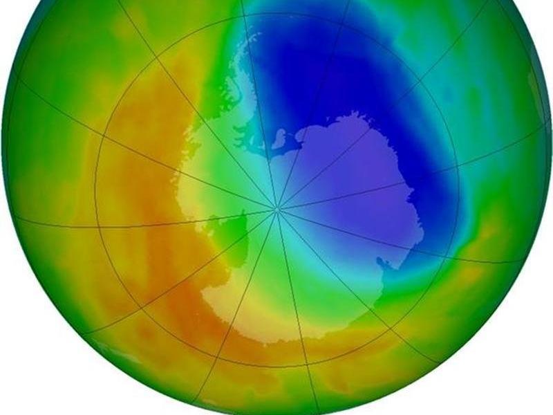 Bu yılki ozon tabakasındaki delik, Antartika'dan daha büyük