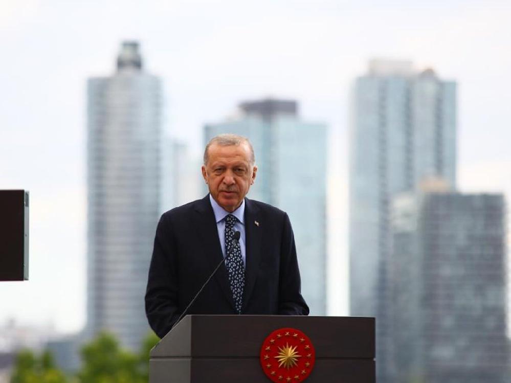 Erdoğan, New York'ta Türkevi'ni açtı