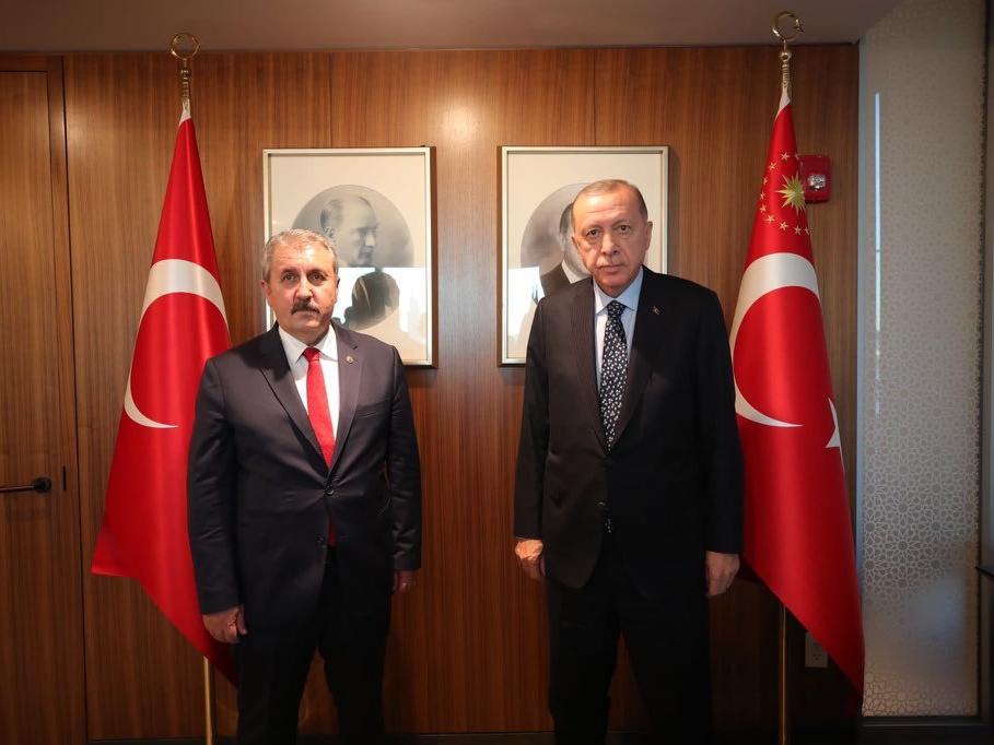 Erdoğan ve Destici, New York'ta görüştü