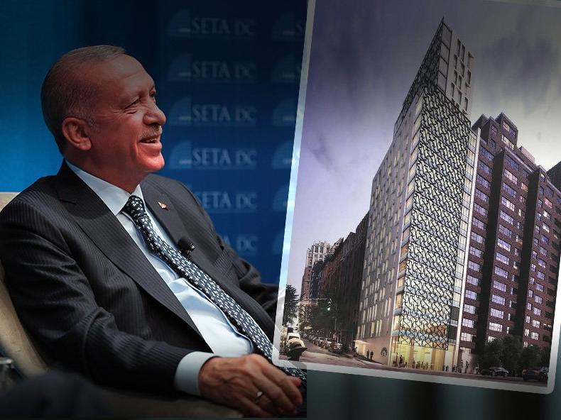 Erdoğan, New York'taki lüks yurt inşaatını yakından takip ediyor