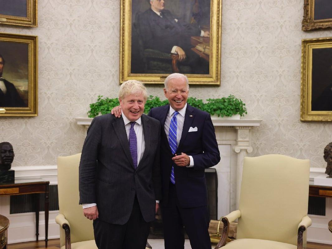 İngiltere Başbakanı Johnson, ABD Başkanı Biden ile görüştü