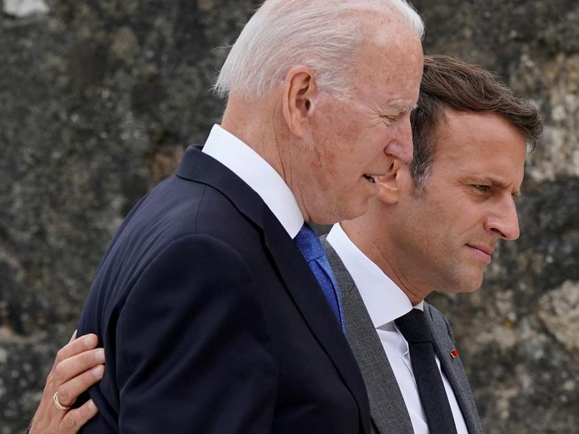 Macron ile Biden arasında 'AUKUS krizi' görüşmesi