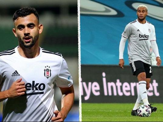 Beşiktaş’a Ghezzal ve Wellinton’dan kötü haber