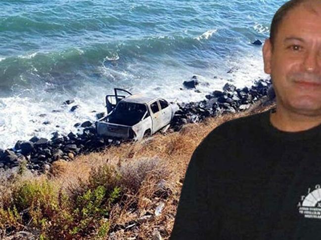 Uçurumdan deniz kenarına düşen araçtan Beşiktaş kongre üyesinin cesedi çıktı