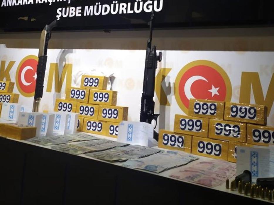 Ankara'da 71 kilo 634 gram kokain ele geçirildi!