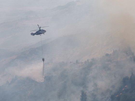 KKTC’deki orman yangını kontrol altına alındı