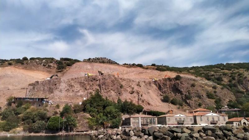 'Asos'ta alan açmak için arkeolojik alanlar tahrip ediliyor'