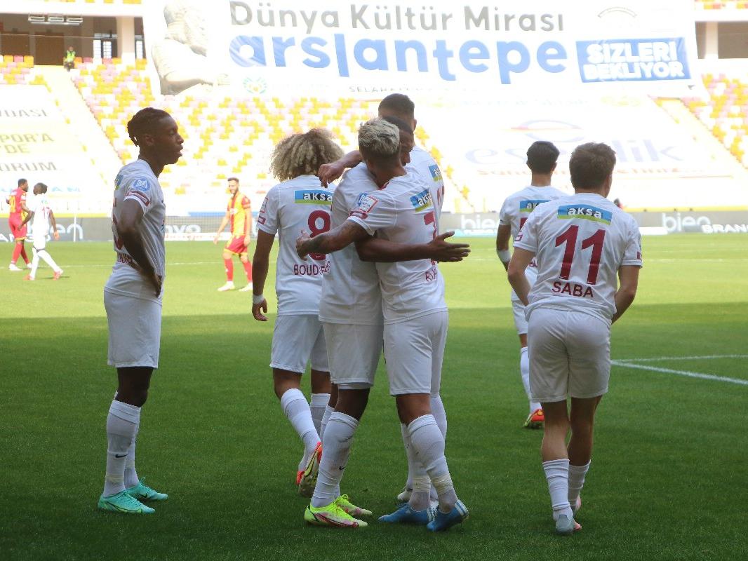 Hatayspor, Yeni Malatya deplasmanında 3 puanı 2 golle aldı