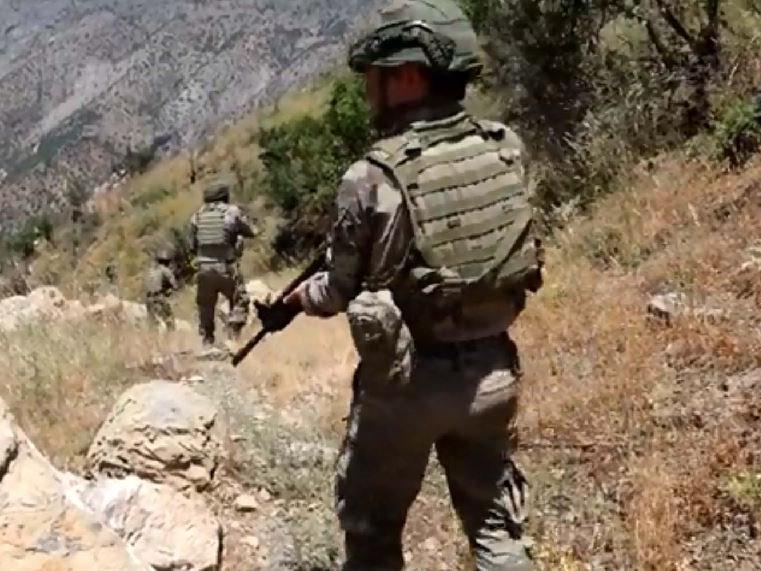 PKK'nın doğu karargahı ele geçirildi; 12 terörist etkisiz