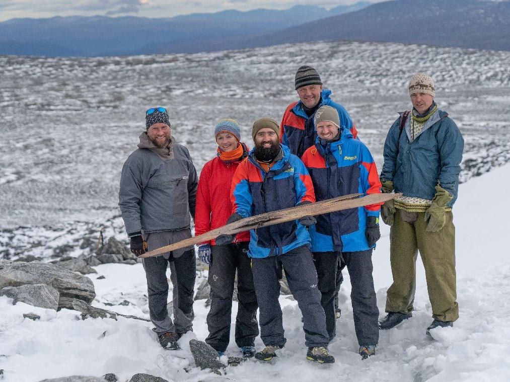 Norveç'te en eski kayak tahtası bulundu