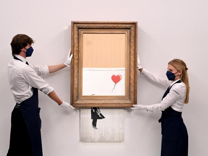 Banksy'nin eseri rekor fiyata alıcı buldu