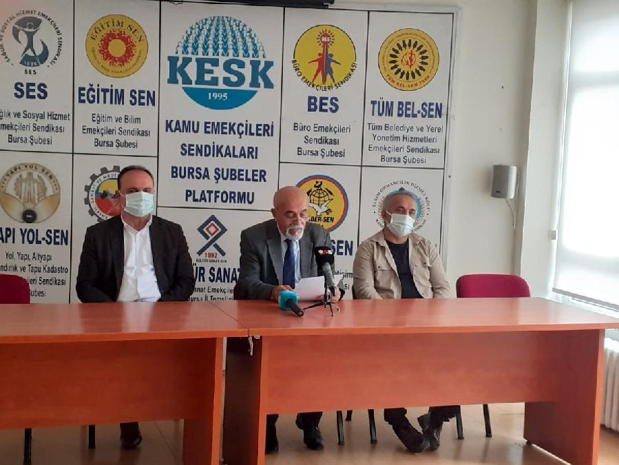 Bursa'da ücretsiz ulaşım hakları sona eren sağlık çalışanları tepkili