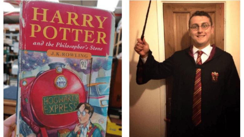 Harry Potter'ın nadir bir kopyası bu defa gerçek Harry Potter tarafından satıldı