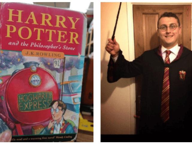 Harry Potter'ın nadir bir kopyası bu defa gerçek Harry Potter tarafından satıldı