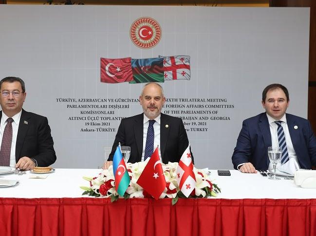 Dışişleri Komisyonu Başkanı Kılıç, Azerbaycan ve Gürcistanlı mevkidaşlarıyla görüştü
