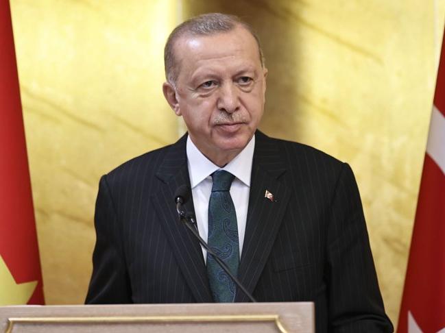 Cumhurbaşkanı Erdoğan: 2021'i yüzde 9'luk bir büyümeyle tamamlamayı öngörüyoruz