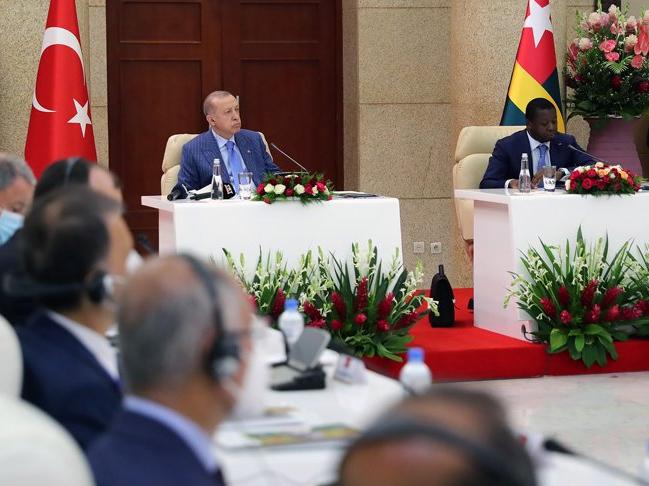 Erdoğan: Togo'nun FETÖ ile mücadeledeki desteği takdire şayandır