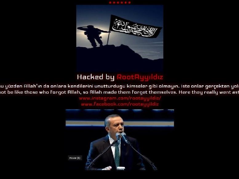 Eski ABD Başkanı Trump'ın sitesine Türk hacker şoku: Erdoğan videosu yüklediler