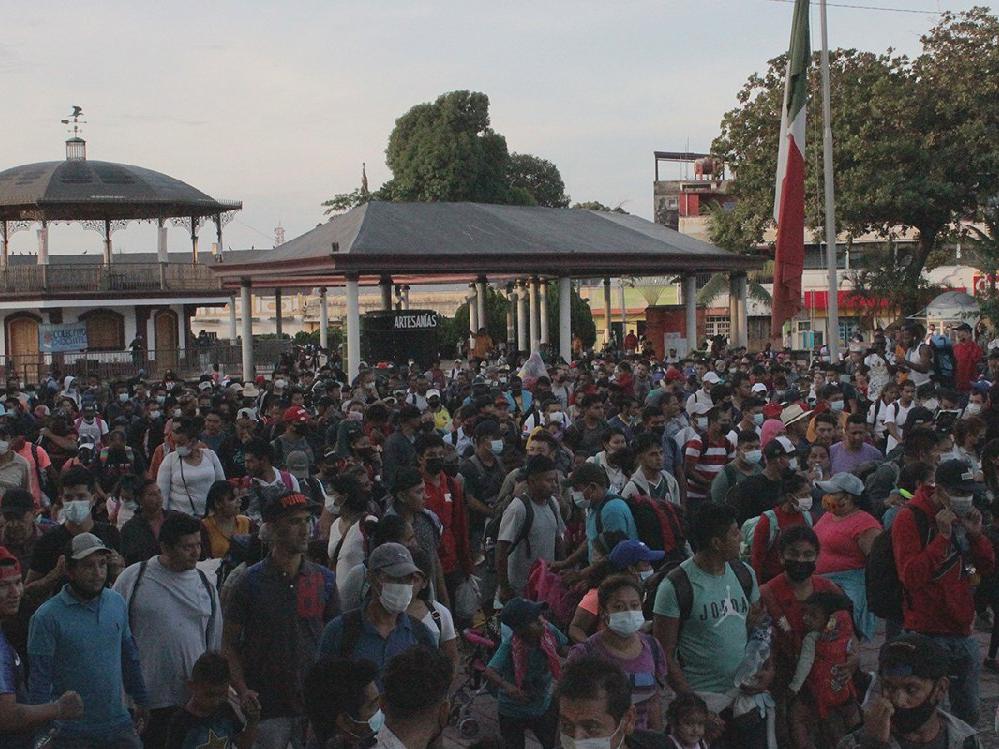 Meksika'da göçmenler ayaklandı